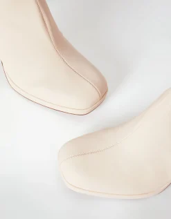 FEMME BERSHKA Chaussures*Bottines talon moulantes mini plateforme