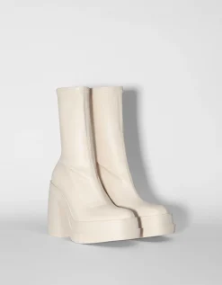 FEMME BERSHKA Bottes et bottines*Bottines talon plateforme moulantes
