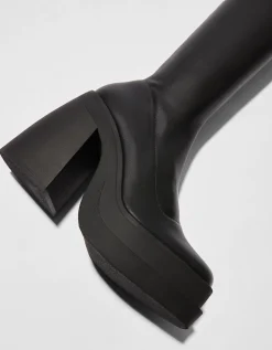 FEMME BERSHKA Bottes*Bottines talon plateforme moulantes