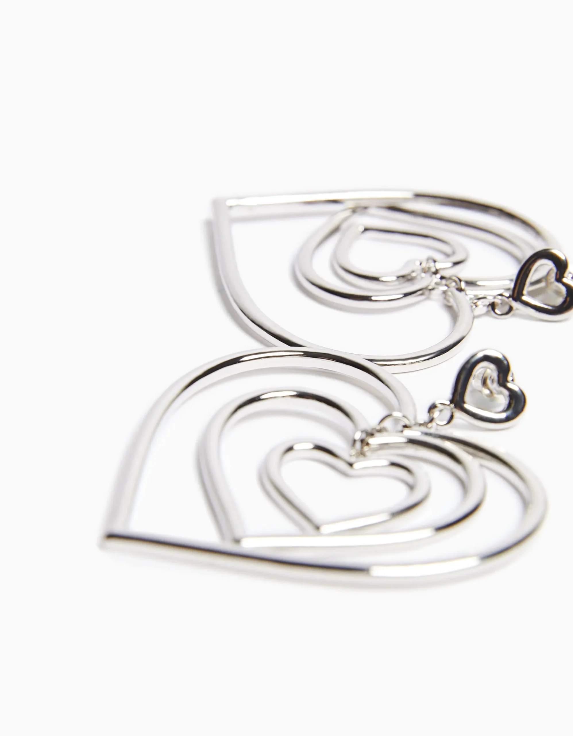 HOMME BERSHKA One Love*Boucles d’oreille cœurs