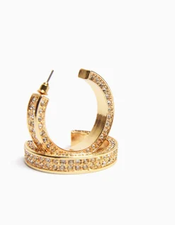 FEMME BERSHKA Tout voir*Boucles d’eilles anneaux pierres fantaisie