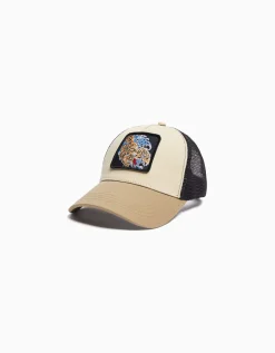 HOMME BERSHKA Casquettes et bonnets*Casquette trucker imprimée