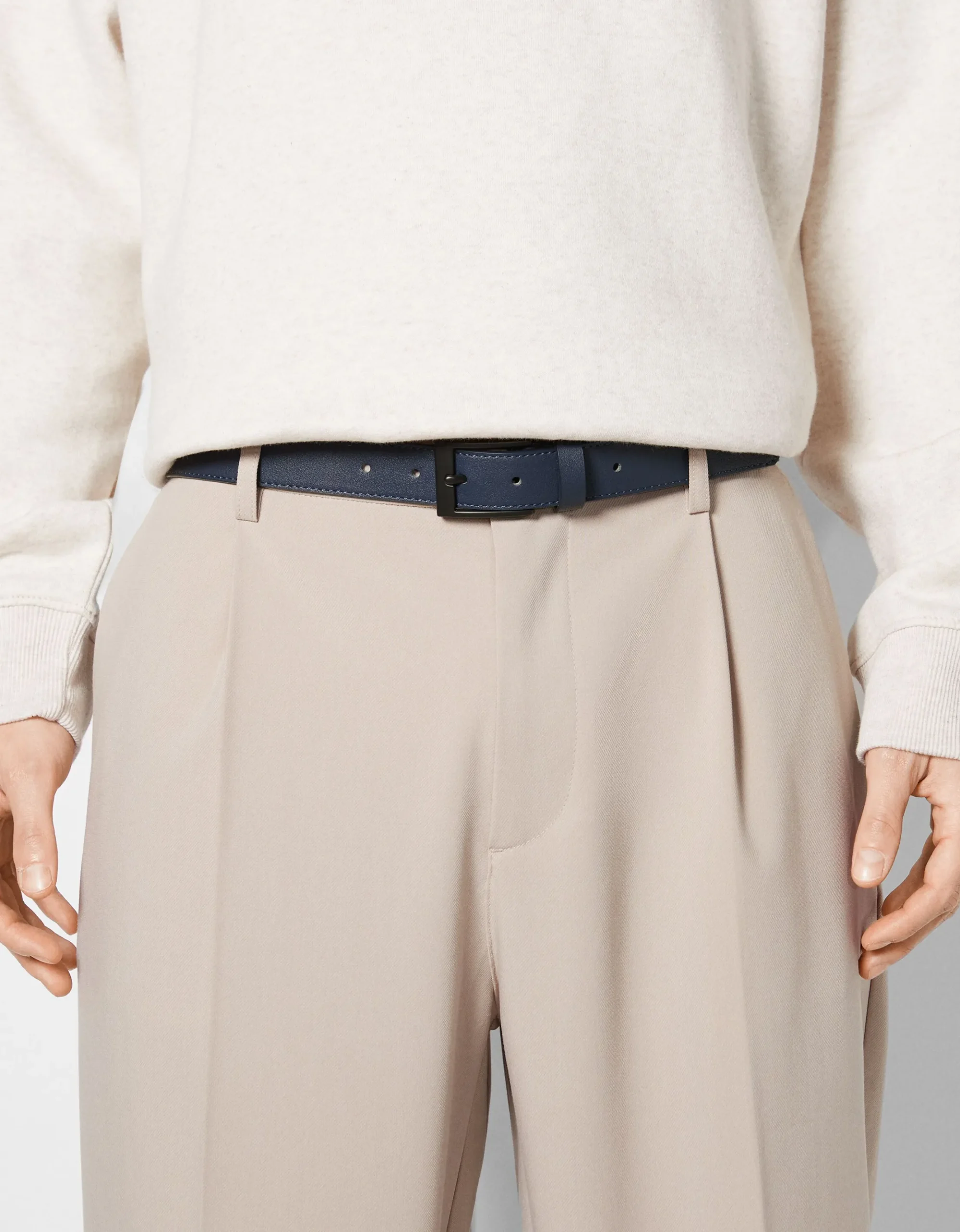 HOMME BERSHKA Tout voir*Ceinture fine similicuir