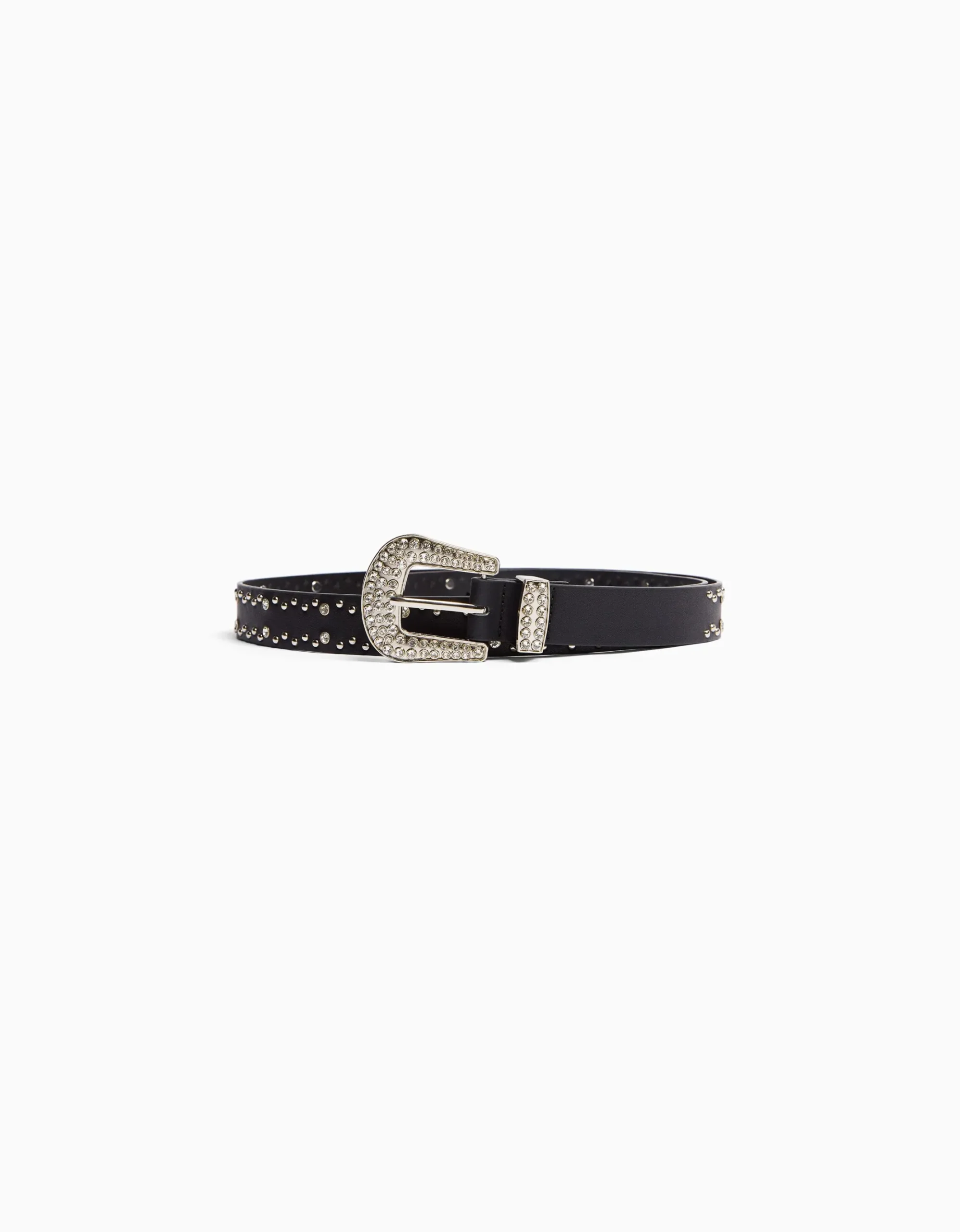 FEMME BERSHKA Ceintures*Ceinture rivets strass
