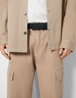 HOMME BERSHKA Tout voir*Ceinture tressée similicuir