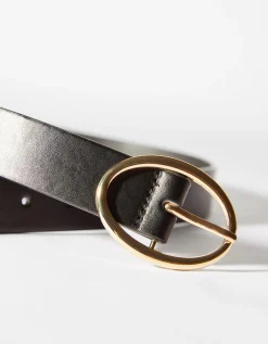 FEMME BERSHKA Ceintures*Ceinture unie similicuir