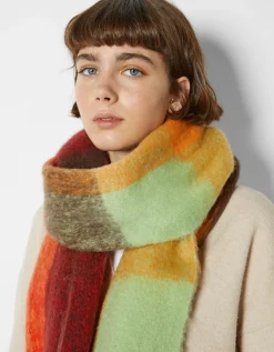 FEMME BERSHKA Join Life*Écharpe à carreaux