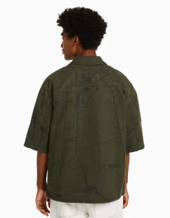 HOMME BERSHKA Vêtements*Chemise manches courtes 24h LE MANS