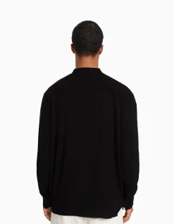 HOMME BERSHKA Chemises*Chemise manches longues lin
