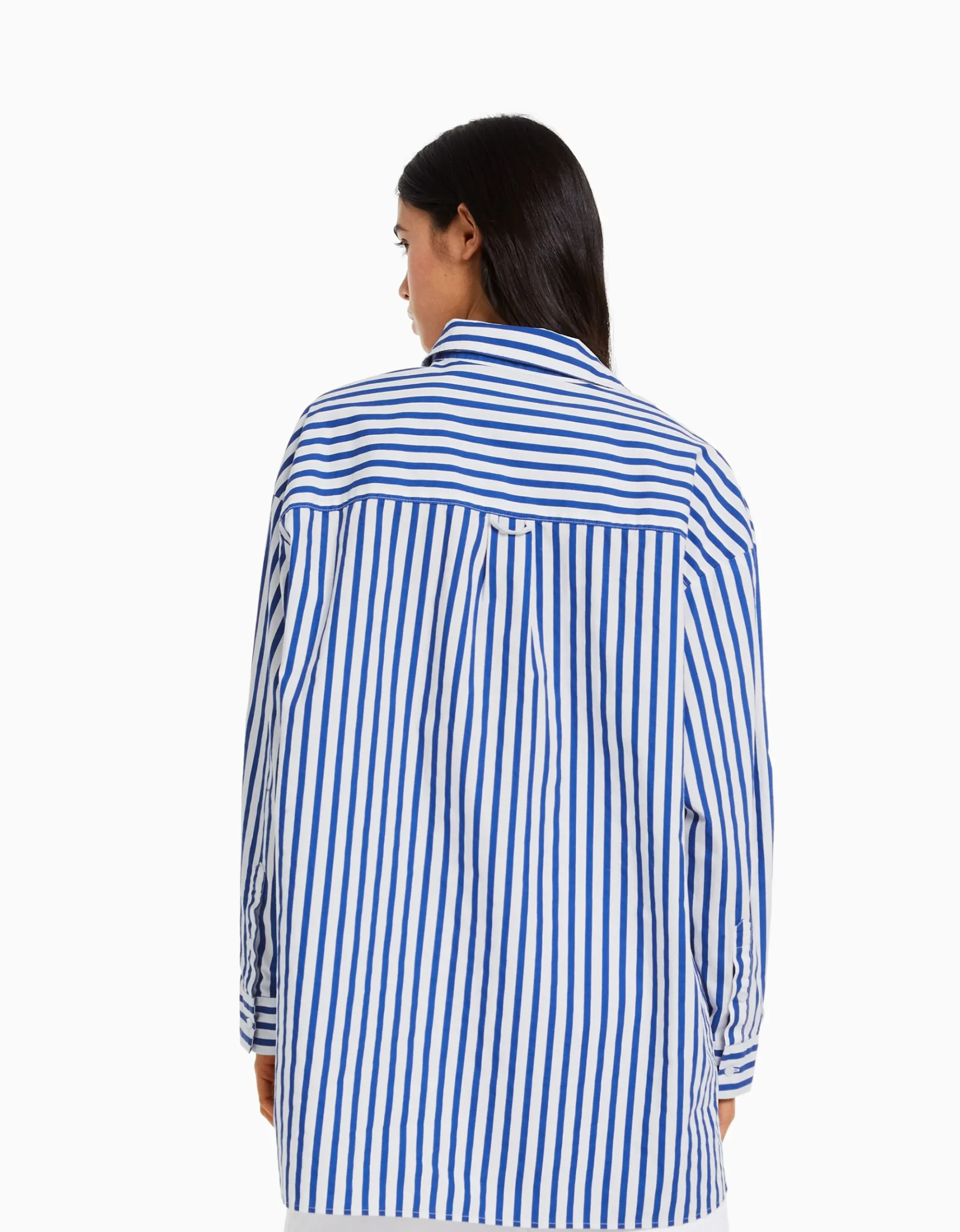 FEMME BERSHKA Vêtements*Chemise manches longues overzise popeline
