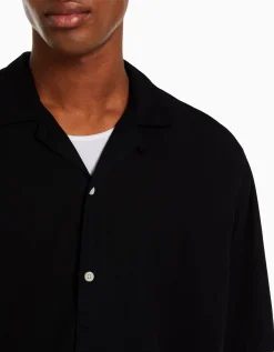 HOMME BERSHKA Chemises*Chemisette loose fit rustique