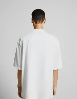 HOMME BERSHKA Chemises*Chemisette loose fit rustique