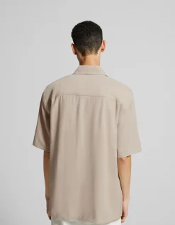 HOMME BERSHKA Chemises*Chemisette relaxed fit