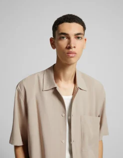 HOMME BERSHKA Chemises*Chemisette relaxed fit