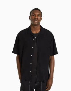 HOMME BERSHKA Chemises*Chemisette relaxed fit