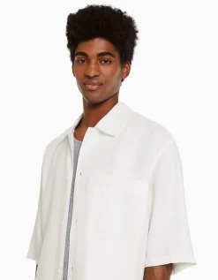 HOMME BERSHKA Chemises*Chemisette relaxed fit