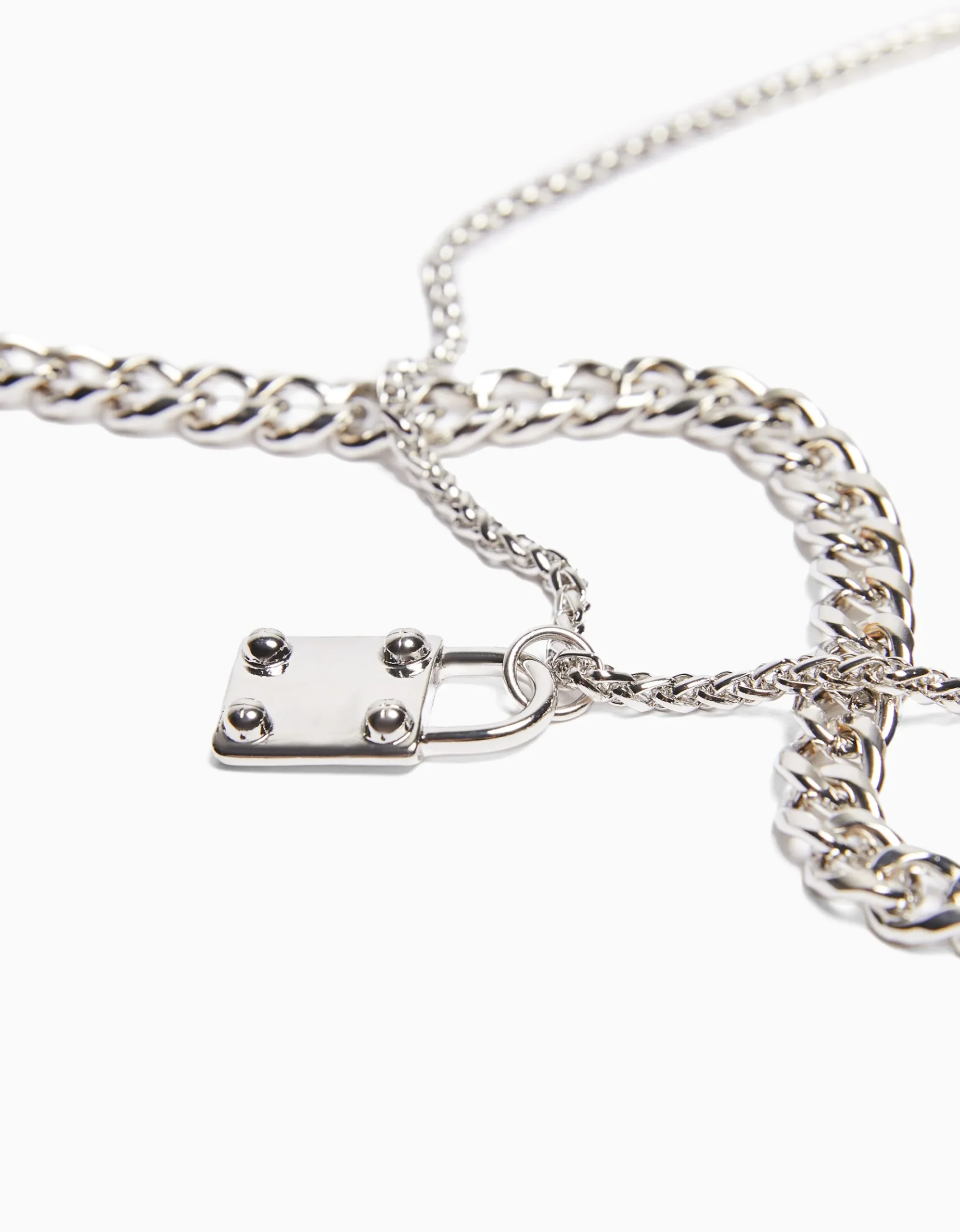 HOMME BERSHKA Tout voir*Collier cadenas