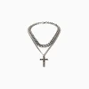 HOMME BERSHKA Tout voir*Collier croix