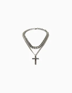 HOMME BERSHKA Tout voir*Collier croix