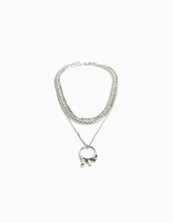 HOMME BERSHKA Tout voir*Collier pendentif