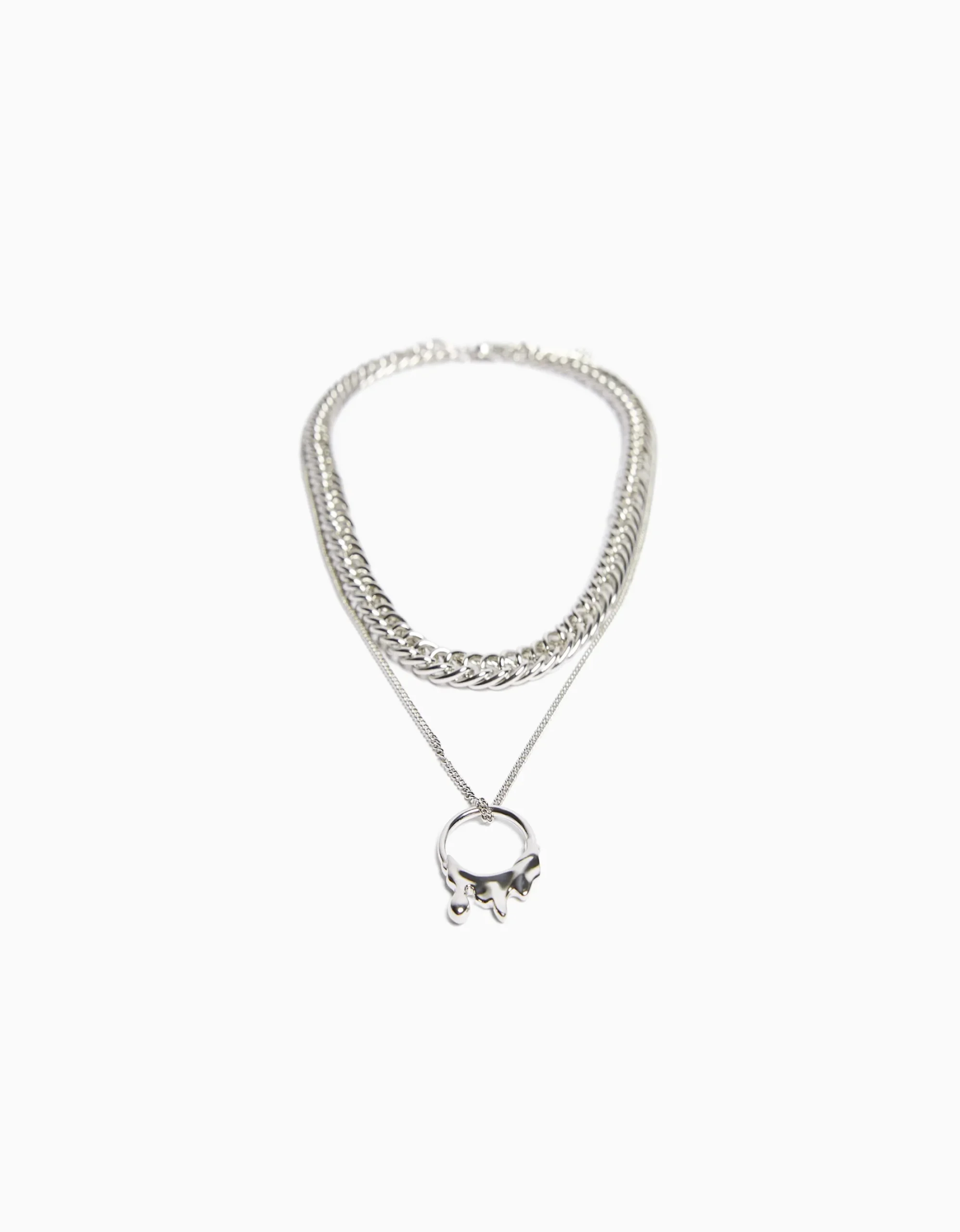 HOMME BERSHKA Tout voir*Collier pendentif