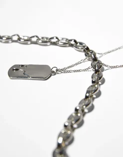 HOMME BERSHKA Tout voir*Collier plaque