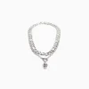 HOMME BERSHKA Tout voir*Collier tête de mort