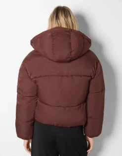 FEMME BERSHKA Vestes*Doudoune capuche oversize