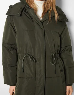 FEMME BERSHKA Trenchs et manteaux*Doudoune longue