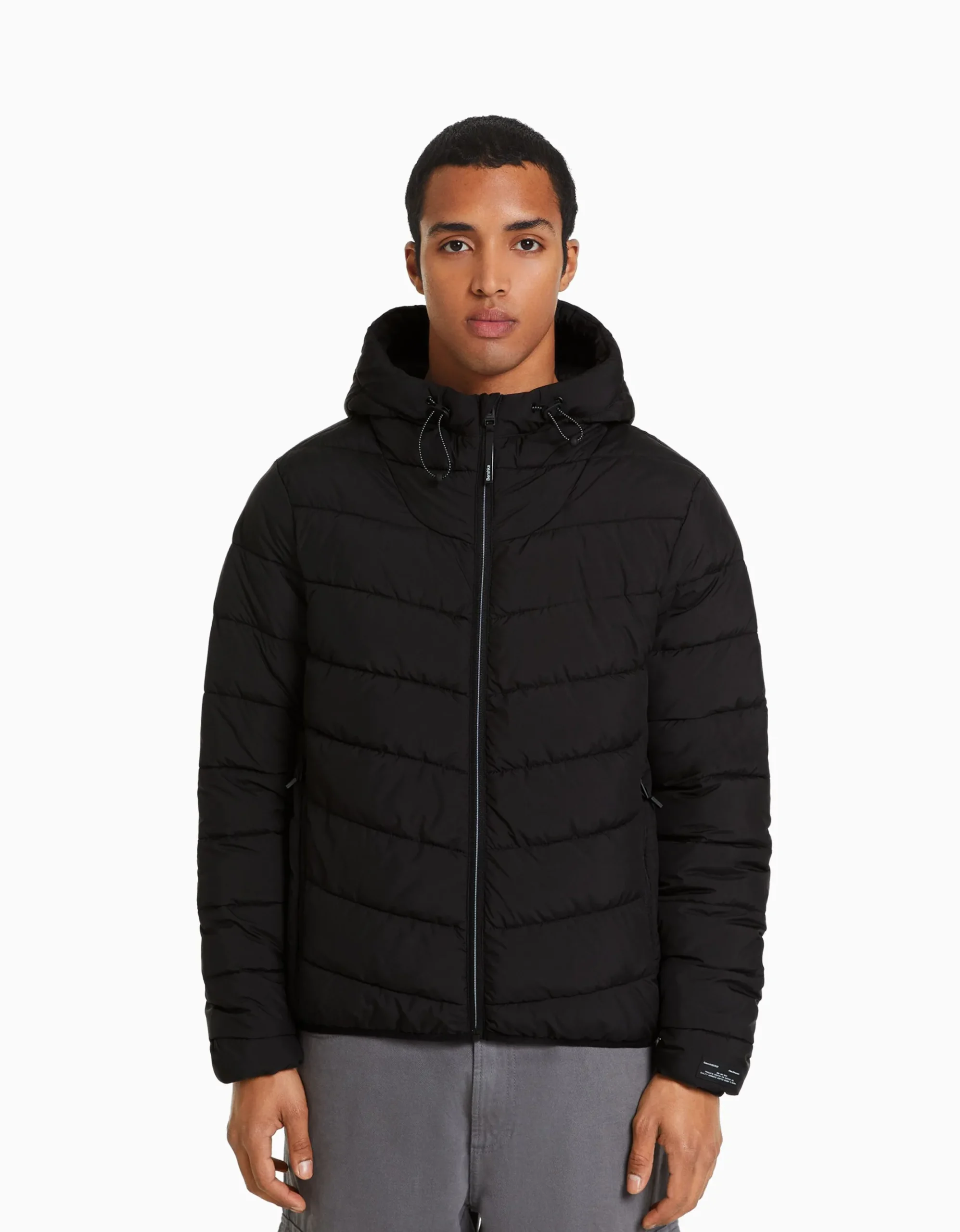 HOMME BERSHKA Blousons et manteaux*Doudoune rembourré léger