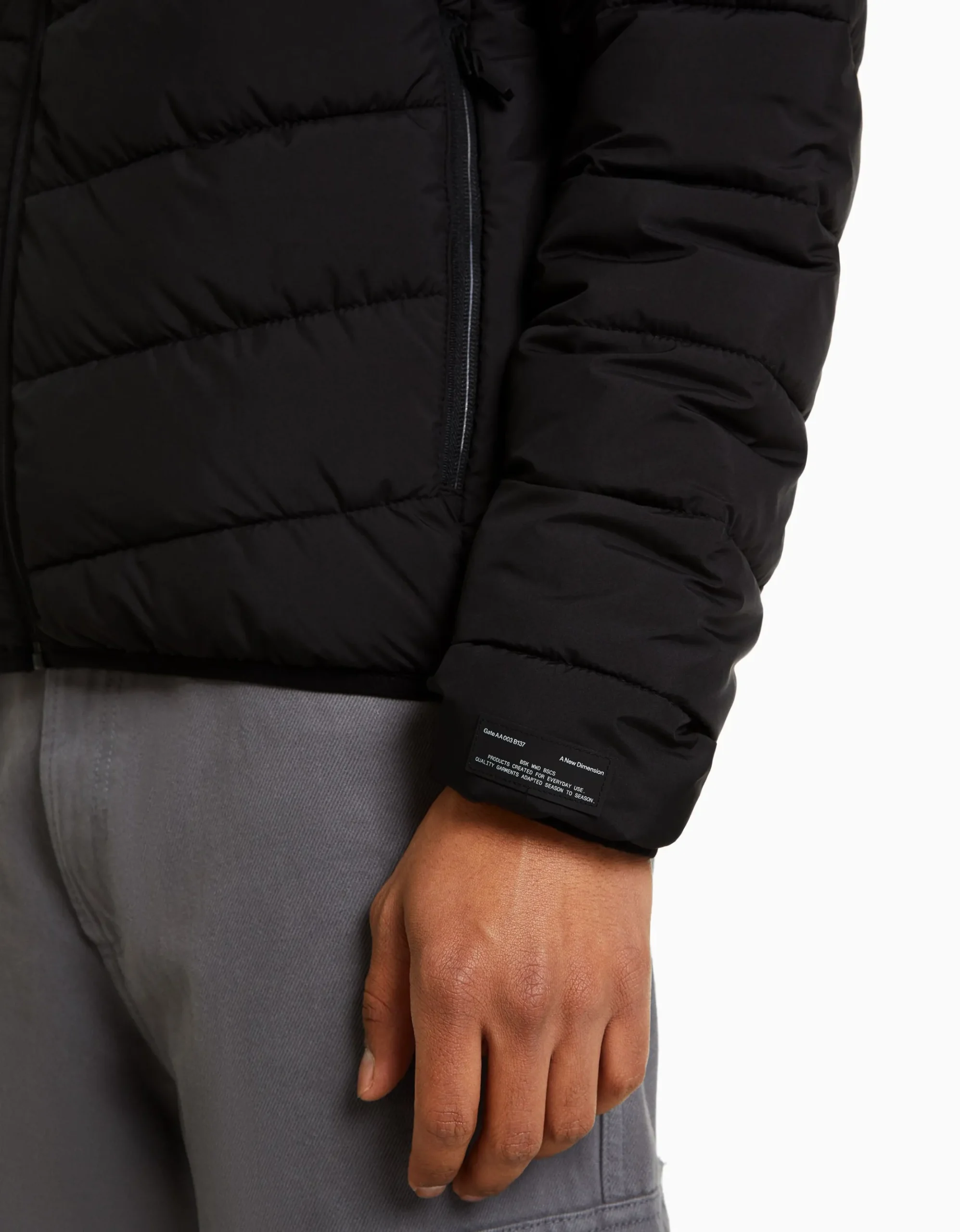 HOMME BERSHKA Blousons et manteaux*Doudoune rembourré léger