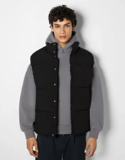 HOMME BERSHKA Blousons et manteaux*Doudoune sans manches
