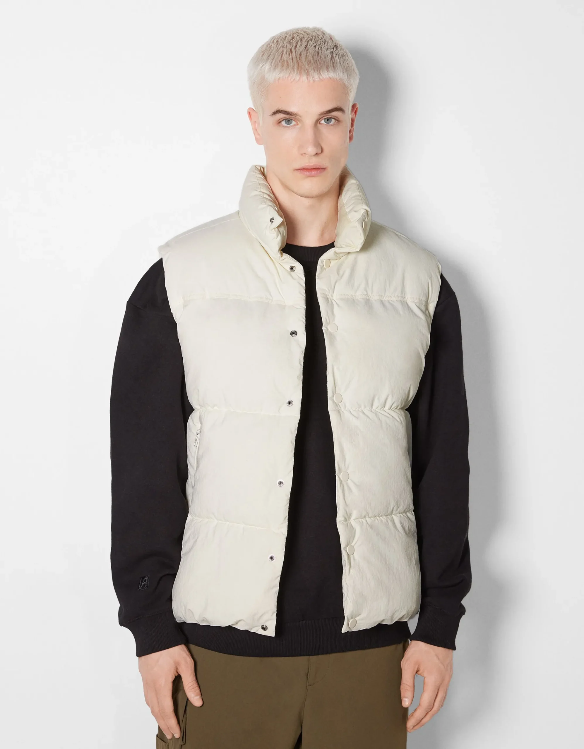 HOMME BERSHKA Blousons et manteaux*Doudoune sans manches