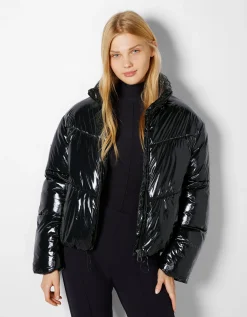 FEMME BERSHKA Vestes*Doudoune vinyle