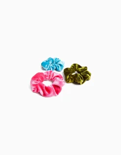 FEMME BERSHKA Accessoires cheveux*Ensemble 3 chouchous