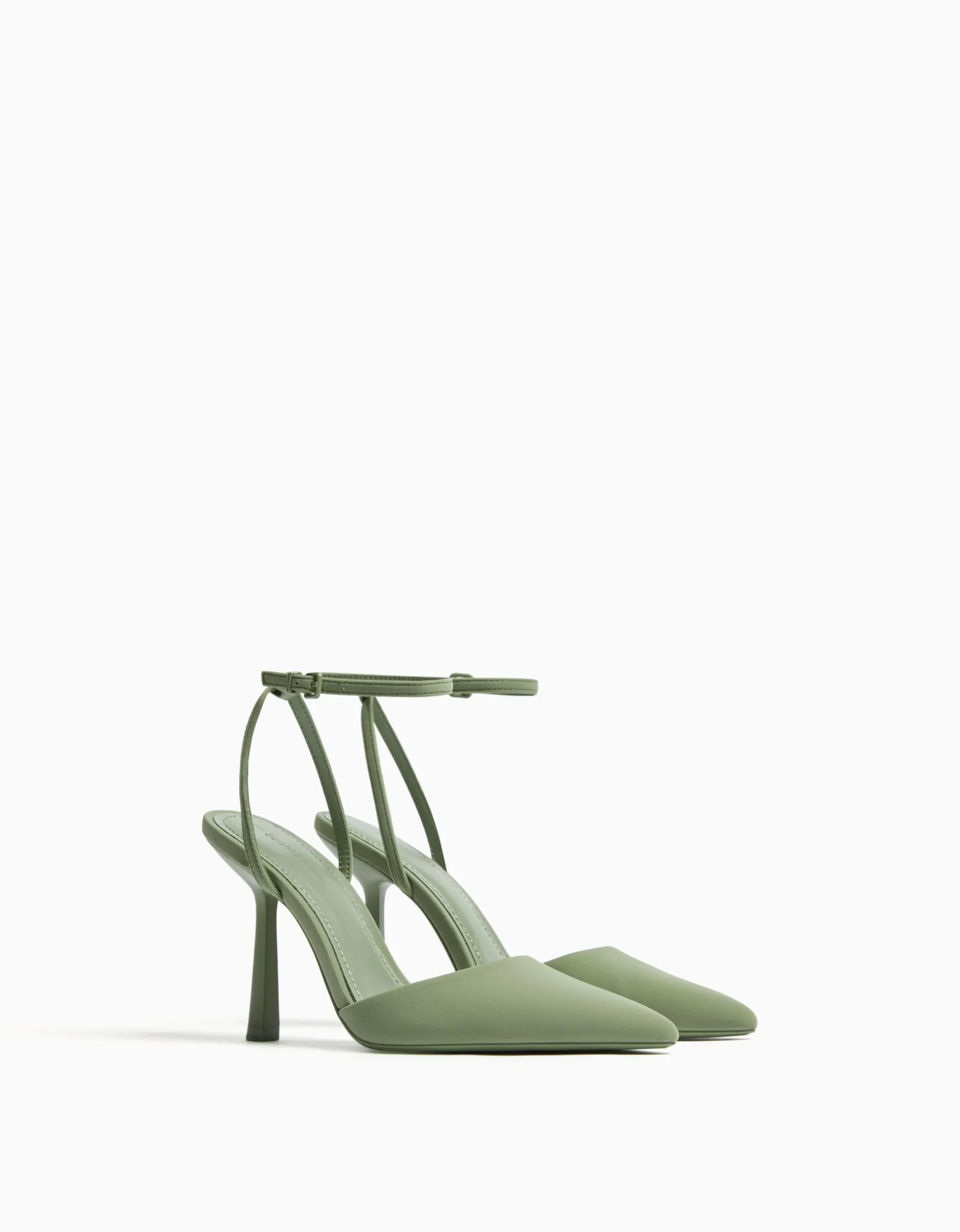 FEMME BERSHKA New*Escarpins ouverts à l’arrière boucle de cheville