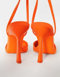 FEMME BERSHKA New*Escarpins ouverts à l’arrière boucle de cheville