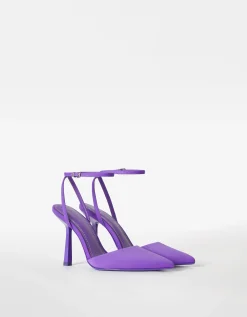 FEMME BERSHKA New*Escarpins ouverts à l’arrière boucle de cheville