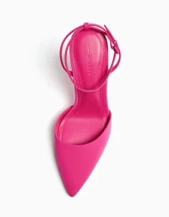 FEMME BERSHKA New*Escarpins ouverts à l’arrière boucle de cheville