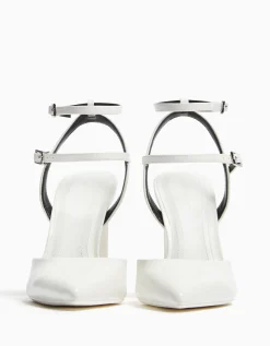 FEMME BERSHKA New*Escarpins ouverts à l’arrière boucle de cheville