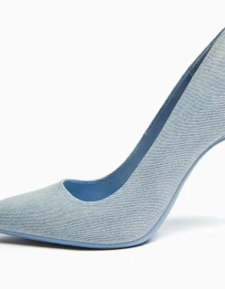 FEMME BERSHKA Chaussures*Escarpins talon haut denim