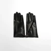 FEMME BERSHKA Similicuir*Gants similicuir fermeture Éclair