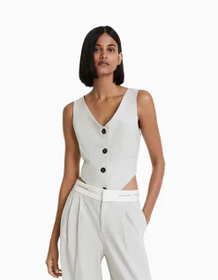 FEMME BERSHKA Vêtements*Gilet body tailoring
