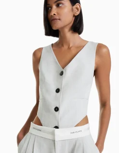 FEMME BERSHKA Vêtements*Gilet body tailoring