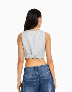 FEMME BERSHKA Vestes*Gilet body tailoring
