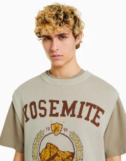 HOMME BERSHKA Vêtements*Gilet sans manches maille intarsia