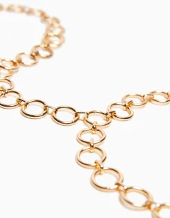 FEMME BERSHKA Ceintures*Harnais chaîne cercles