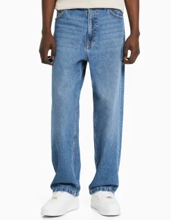 HOMME BERSHKA Vêtements*Jean baggy