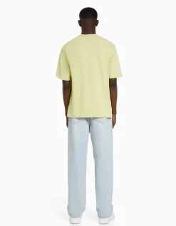 HOMME BERSHKA Basiques*Jean baggy