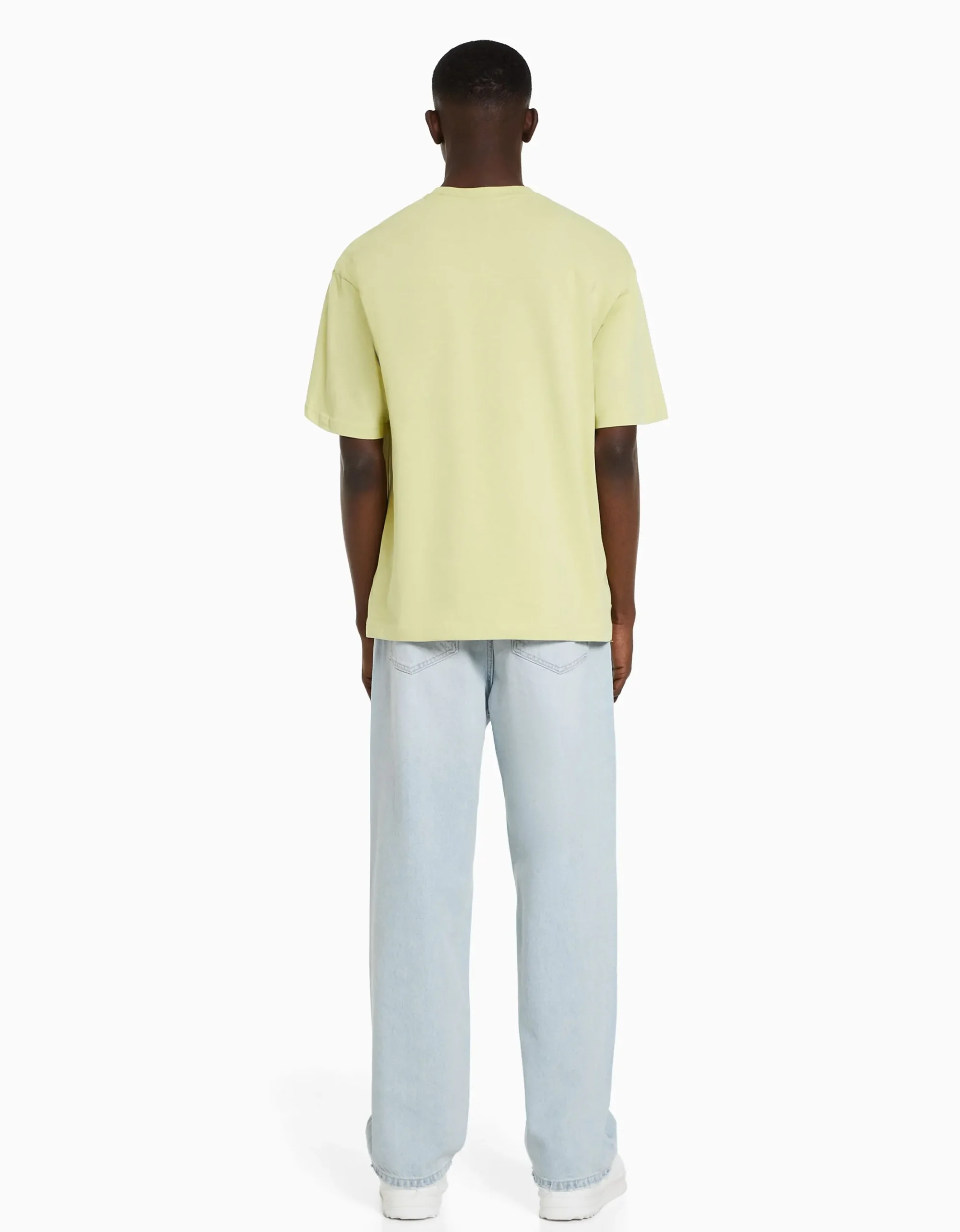 HOMME BERSHKA Basiques*Jean baggy